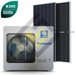Тепловой насос воздух-вода 12,8 кВт Nulite NL-FLM30-130II/R290 Photovoltaic