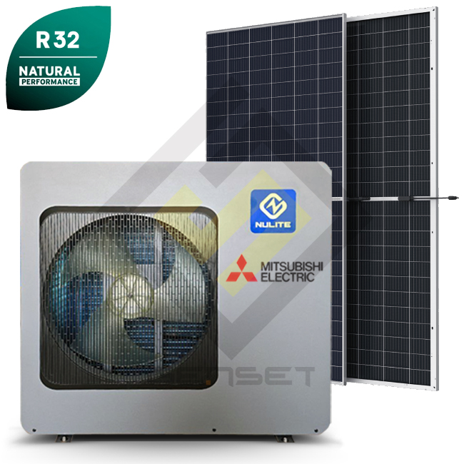 Тепловой насос воздух-вода 16 кВт Nulite NL-FLM40-150II/R32 Photovoltaic