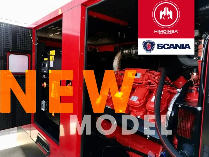 Нові дизельні генератори HIMOINSA з двигунами Scania
