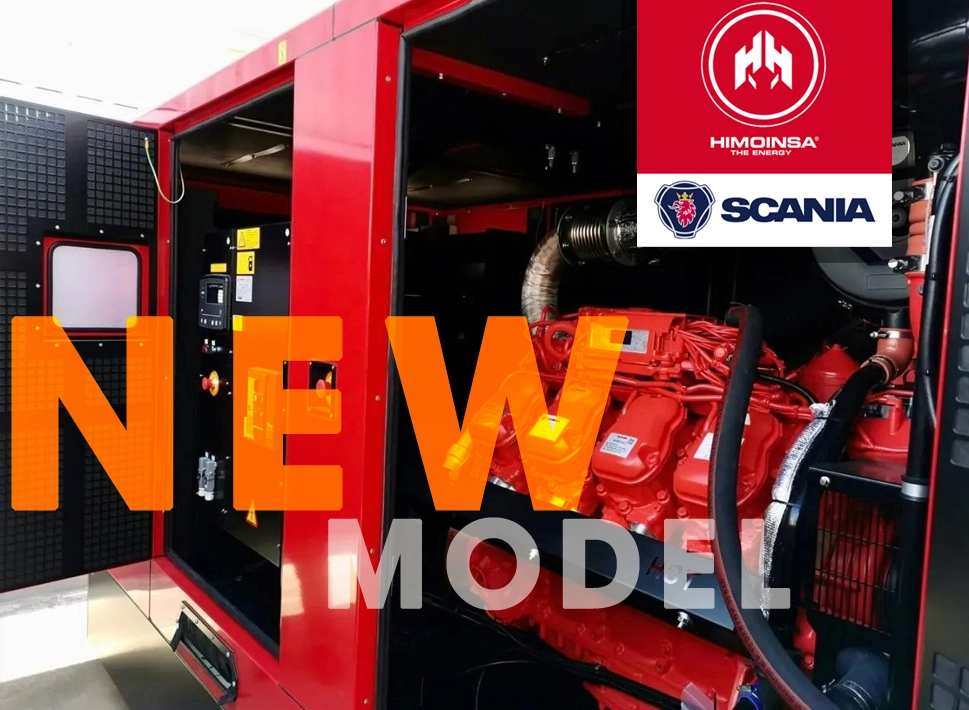 Нові дизельні генератори HIMOINSA з двигунами Scania