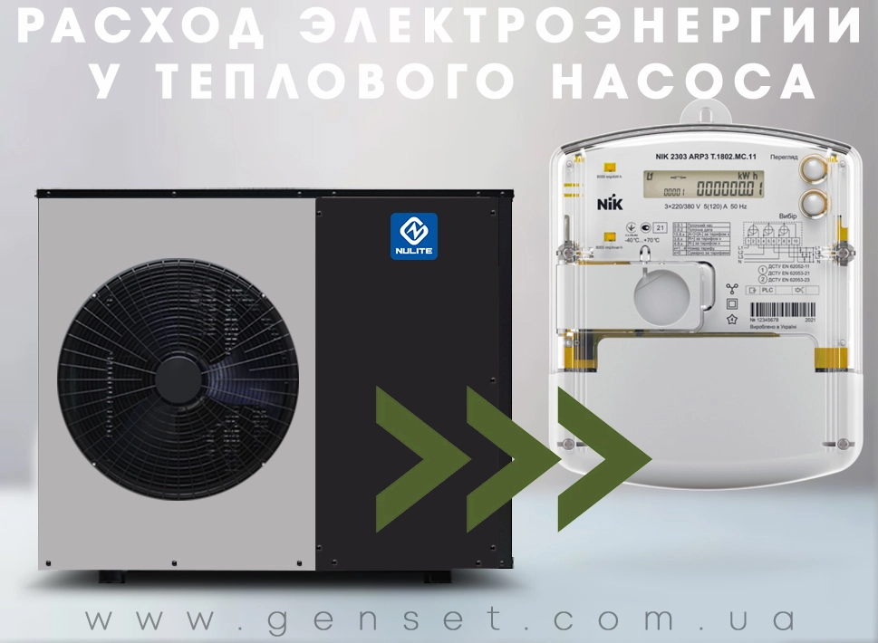 Скільки електроенергії витрачає тепловий насос