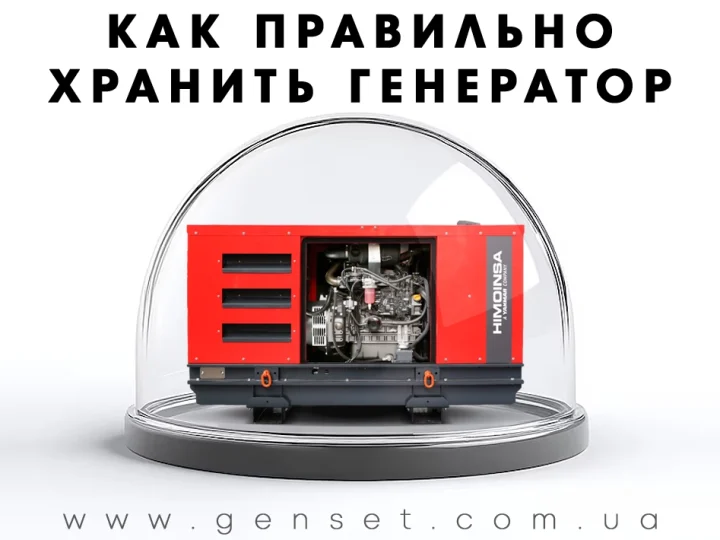 Как хранить генератор, если он не используется долгое время
