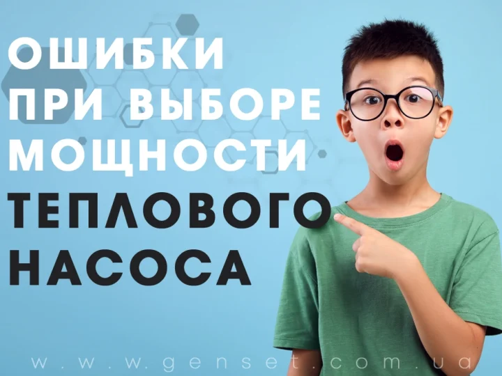 Частые ошибки при выборе мощности теплового насоса