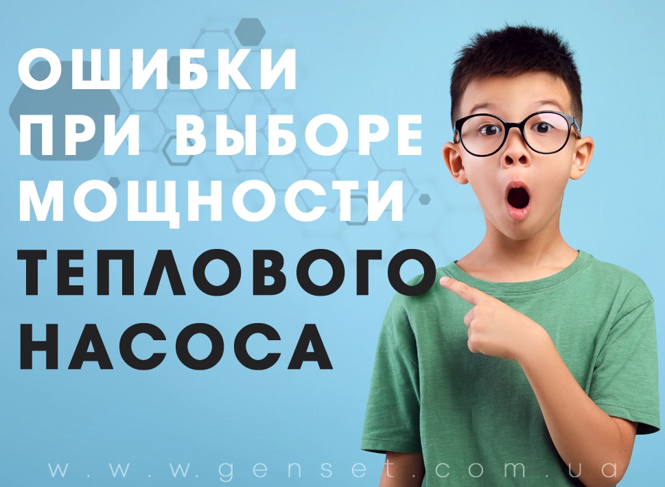 Частые ошибки при выборе мощности теплового насоса